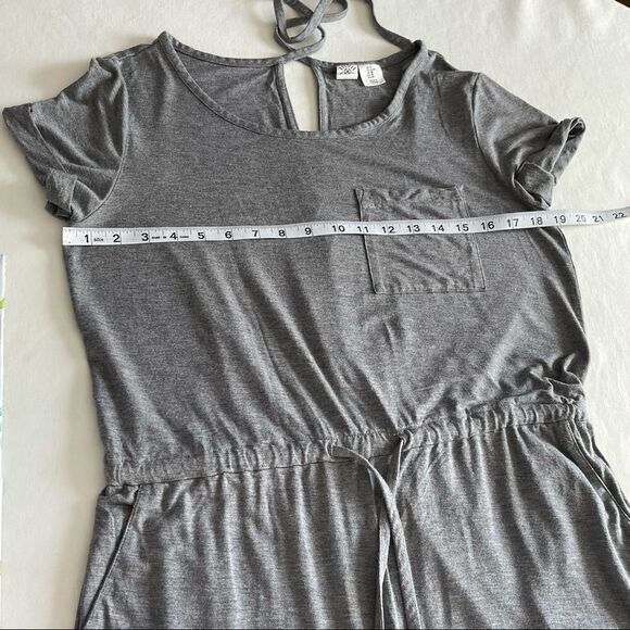 Artisan NY Gray Soft Jersey Romper Sz M - Picture 9 of 16